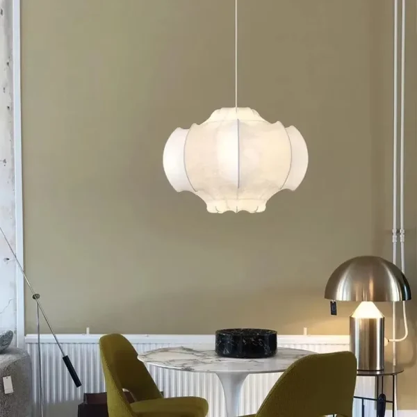 Ceiling Lamp Japan Silk Hanging Chandelier Loft Living Room Bedroom Pendant Lights Home Decorations Lustre - Image 6