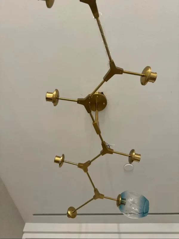 Designer Magic Bean Molecular Chandelier Modern Glass Led E27 Pendant Light Nordic Dining Room Kitchen Light Hanging Lighting - Image 4
