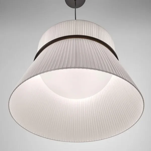 Fabric Pendant Light Minimalist Pendant Lights white lampshade for bedroom room Dining Room island light fixtures - Image 6