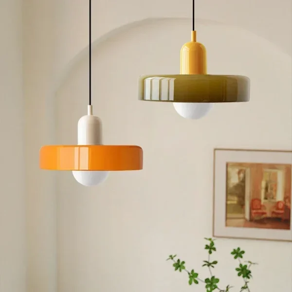Nordic Pendant Light Glass Home Decorative Lamp For Living Room Restaurant Bedroom Study Indoor Hanging Illumination Luminaires - Image 3