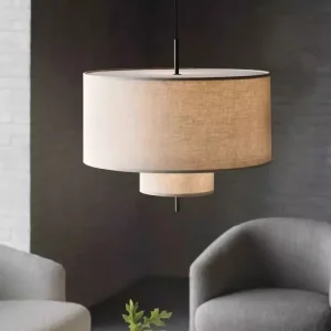 Pendant light minimalist vintage Cloth hanging Chandelier for living room Kitchen Island Bedroom Restaurant light