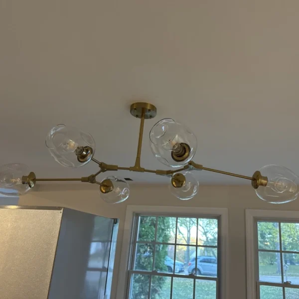 Designer Magic Bean Molecular Chandelier Modern Glass Led E27 Pendant Light Nordic Dining Room Kitchen Light Hanging Lighting - Image 6