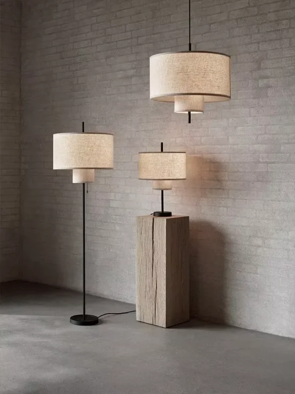 Pendant light minimalist vintage Cloth hanging Chandelier for living room Kitchen Island Bedroom Restaurant light - Image 3