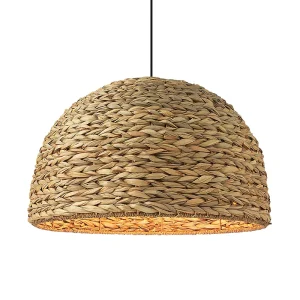 Japanese Style Pendant Lights New Rattan Weaving Lamp Cafe Bar Restaurant Dining Room Light Fixtures Living Room Lamps
