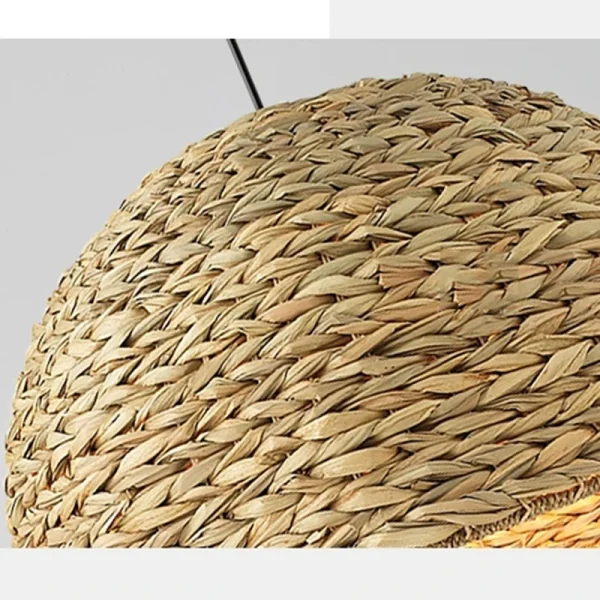 Japanese Style Pendant Lights New Rattan Weaving Lamp Cafe Bar Restaurant Dining Room Light Fixtures Living Room Lamps - Image 5