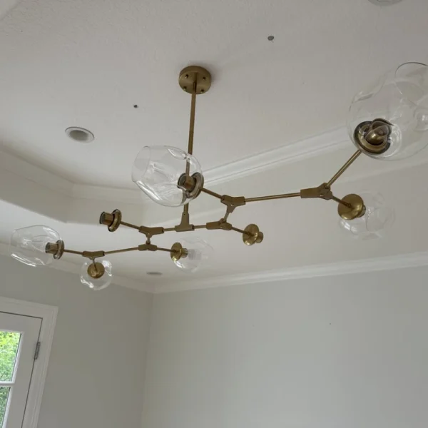 Designer Magic Bean Molecular Chandelier Modern Glass Led E27 Pendant Light Nordic Dining Room Kitchen Light Hanging Lighting - Image 5